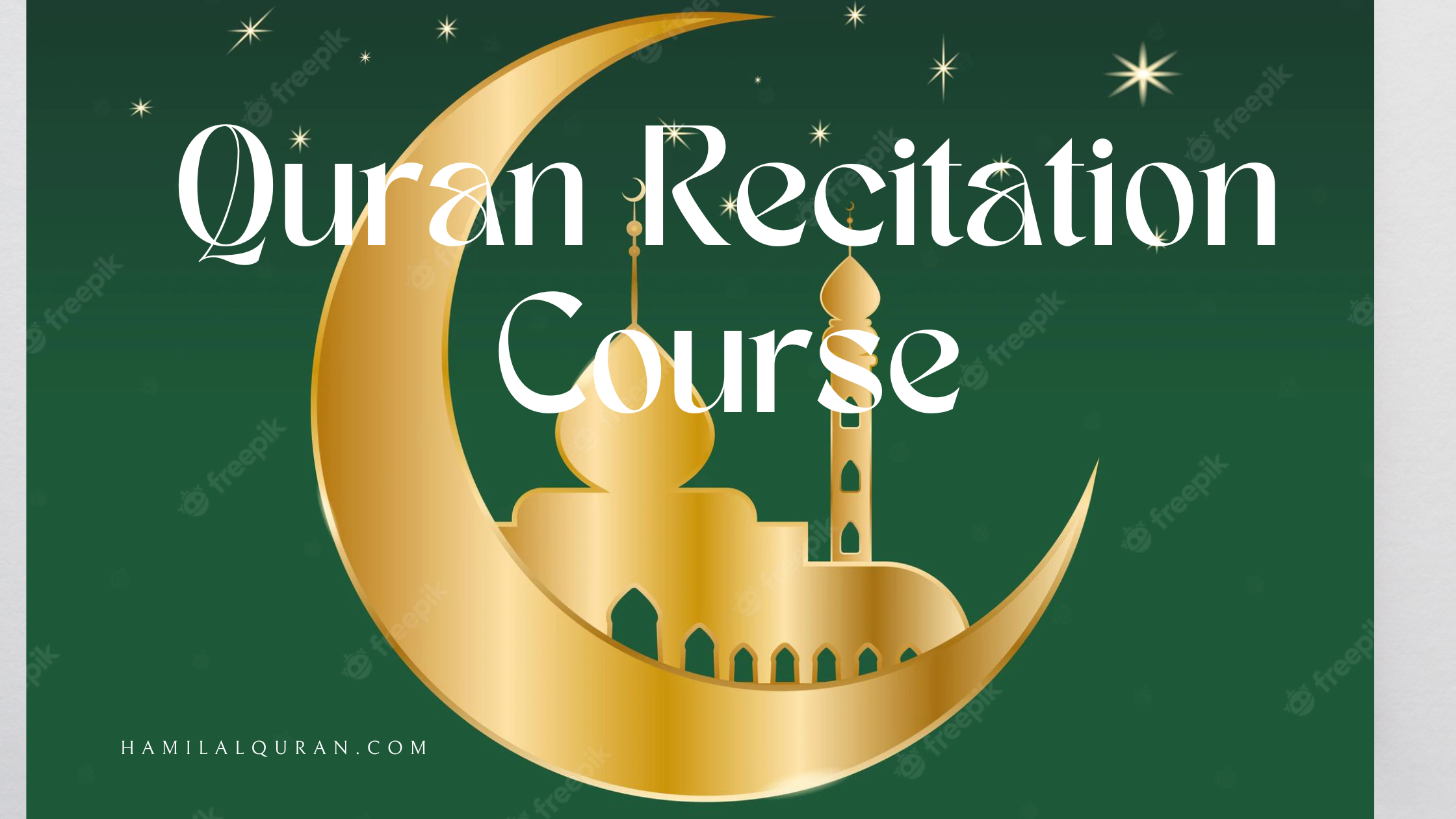 The best online Quran Recitation Course