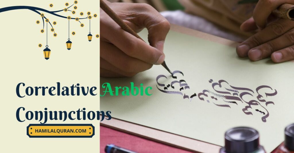 Correlative Arabic Conjunctions
